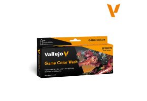 Набір акрилових змивок (Game Color Wash) 8 шт VAL 72190