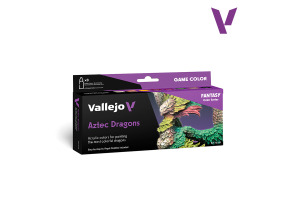 Набір акрилових фарб Game Color Ацтекські Дракони (Game Color Aztec Dragons) 8 шт VAL 72195