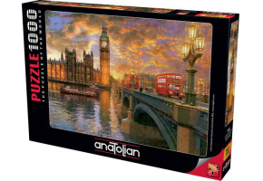 Puzzle Westminster Sunset 1000 pcs