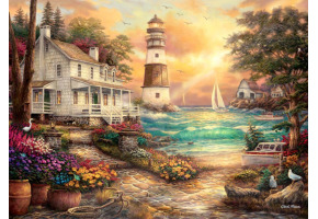 Пазл Cottage by the sea - Котедж біля моря 1000шт
