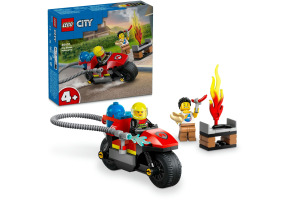 Constructor LEGO City Fire Rescue Motorcycle 60410