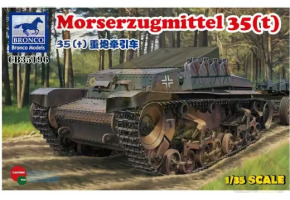 Assembly model of the German artillery tractor Morserzugmittel 35(t)