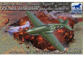 Збірна модель винищувача Curtiss P-40C Warhawk ВПС США