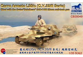 Збірна модель 1/35 Carro Armato L35/c (C.V.33/II Serie) Bronco 35049