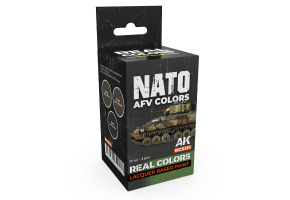Набір акрилових спиртових фарб НАТО Бронетехніка АК-Інтерактив RCS 131