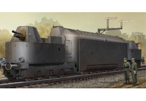 Scale model 1/35 of the German armored train PanzerTriebwagen Nr.16 Trumpeter 00223