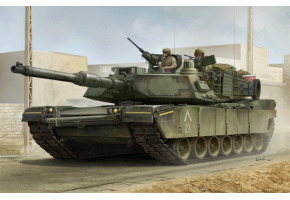 Збірна модель 1/16 Aмериканський танк Abrams US M1A1 AIM MBT  Trumpeter 00926