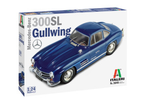 Збірна модель 1/24 Автомобіль Mercedes Benz 300 SL Gullwing Italeri 3645