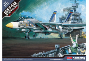 Збірна модель 1/72 Літак F-14A VF-143 "Pukin Dogs" Academy 12563