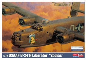 Збірна модель 1/72 Літак B-24H Liberator "Zodiac" Academy 12584