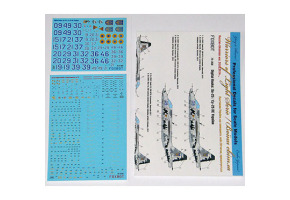 Foxbot 1:72 Декаль Digital Rooks: Су-25 ВПС України, з технічними написами FB 72-056T