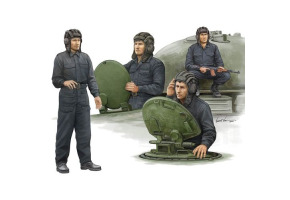 Scale model 1/35 Soviet Tank Crew Trumpeter 00435