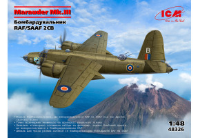 Збірна модель 1/48 Бомбардувальник RAF/SAAF Marauder Mk.III ICM 48326