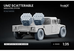 Набір 1/35 UMZ Scatterable Minelaying System (x2 пускові установки в наборі) ScaleX A-35005