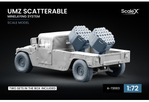 Набір 1/72 UMZ Scatterable Minelaying System (x2 пускові установки в наборі) ScaleX A-72003