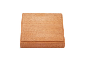 Square wooden base 10 cm Gunze DB006