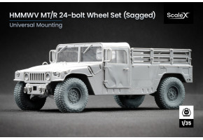 Набір коліс (з деформацією) для HMMWV MT/R 24-bolt ScaleX WM 35001S
