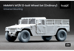 Набір коліс для HMMWV MT/R 12-bolt ScaleX WM 35002