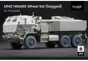 Набір коліс (з деформацією) для HIMARS від Trumpeter ScaleX WM 35011S