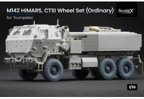 Набір коліс із системою підкачки CTIS для HIMARS від Trumpeter ScaleX WM 35012
