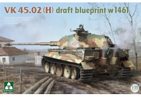 Збірна модель 1/35 Танк VK 4502 (P) проект креслення w 1461 Takom 2191