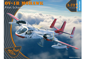 Збірна модель 1/72 Літак OV-1B Mohawk "Школа пілотів" Clear Prop 72038