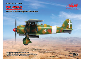 Збірна модель 1/32 Італійський літак CR. 42AS ICM 32023