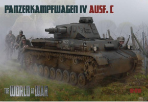 Сборная модель танка Panzerkampfwagen IV Ausf.C