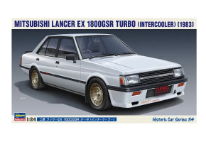 Збірна модель 1/24 Автомобіль Mitsubishi Lancer EX 1800GSR turbo (Intercooler) Hasegawa 21134