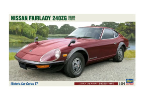 Збірна модель 1/24 Автомобіль Nissan Fairlady 240ZG (1971) Hasegawa 21217