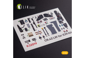 CR.42 LW 3D декаль інтер'єр для комплекту ICM 1/32 KELIK K32019