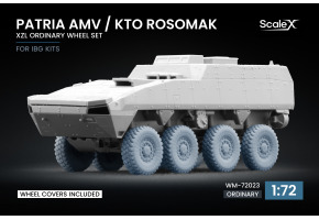 Набір коліс XZL+ для Patria AMV / KTO Rosomak від IBG ScaleX WM-72023