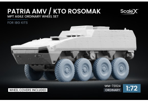 Набір коліс MPT Agile для Patria AMV/KTO Rosomak від IBG ScaleX WM-72024