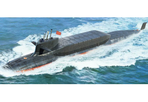 Сборная модель 1/700 Подводная лодка PLAN Type 094A Jin Class SSBN ХоббиБосс 87025