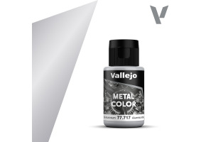 Акрилова фарба Тьмяний алюміній (Dull Aluminium) Vallejo Metal Color VAL 77717