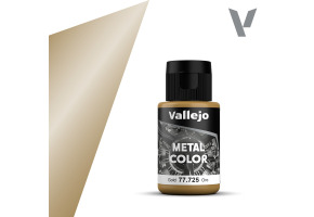 Акрилова фарба Золото (Gold) Vallejo Metal Color VAL 77725