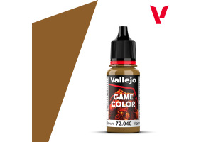Acrylic paint - Leather Brown Game Color Vallejo 72040