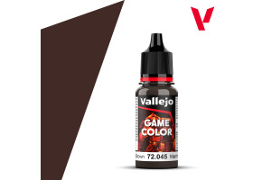 Acrylic paint - Charred Brown Game Color Vallejo 72045