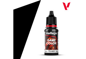 Acrylic paint - BLACK Game Color Vallejo 72051