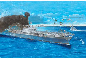 Scale model 1/200 USS Yorktown CV-5 Trumpeter 03711