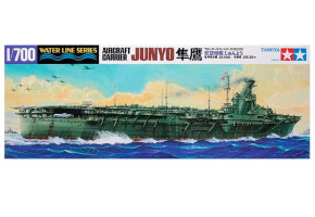 Scale model 1/700 Japanese aircraft carrier Junyo Tamiya 31212