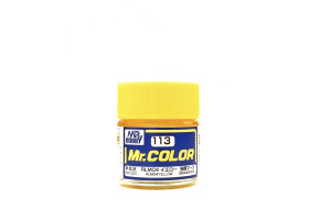 RLM04 Yellow semigloss, Mr. Color solvent-based paint 10 ml. (RLM04 Жёлтый полуматовый)