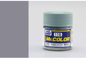 RLM65 Light Blue semigloss, Mr. Color solvent-based paint 10 ml. (RLM65 Блакитний напівматовий)