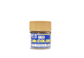 RLM79 Sand Yellow semigloss, Mr. Color solvent-based paint 10 ml. (RLM79 Пісочно-жовтий напівматовий)