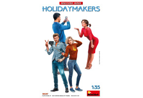 Scale model 1/35 Figures Holidaymakers MiniArt 38087
