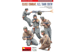 Scale model 1/35 Close combat. US tank crew (Special Edition) MiniArt 35311