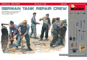 Scale model 1/35 Figures German tank repair brigade (Special Edition) MiniArt 35319