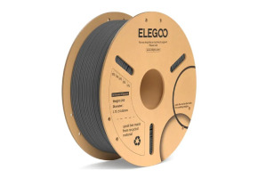 Пластик ELEGOO PLA+ Filament Ø1.75мм "Space grey" (сірий) 1кг