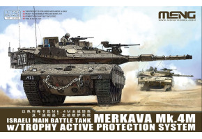 Збірна модель 1/72 Танк Merkava Mk.4M із системою активного захисту TROPHY Meng 72-006
