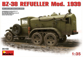 Сборная модель 1/35 Топливозаправщик БЗ-38 обр. 1939 г. МиниАрт 35158